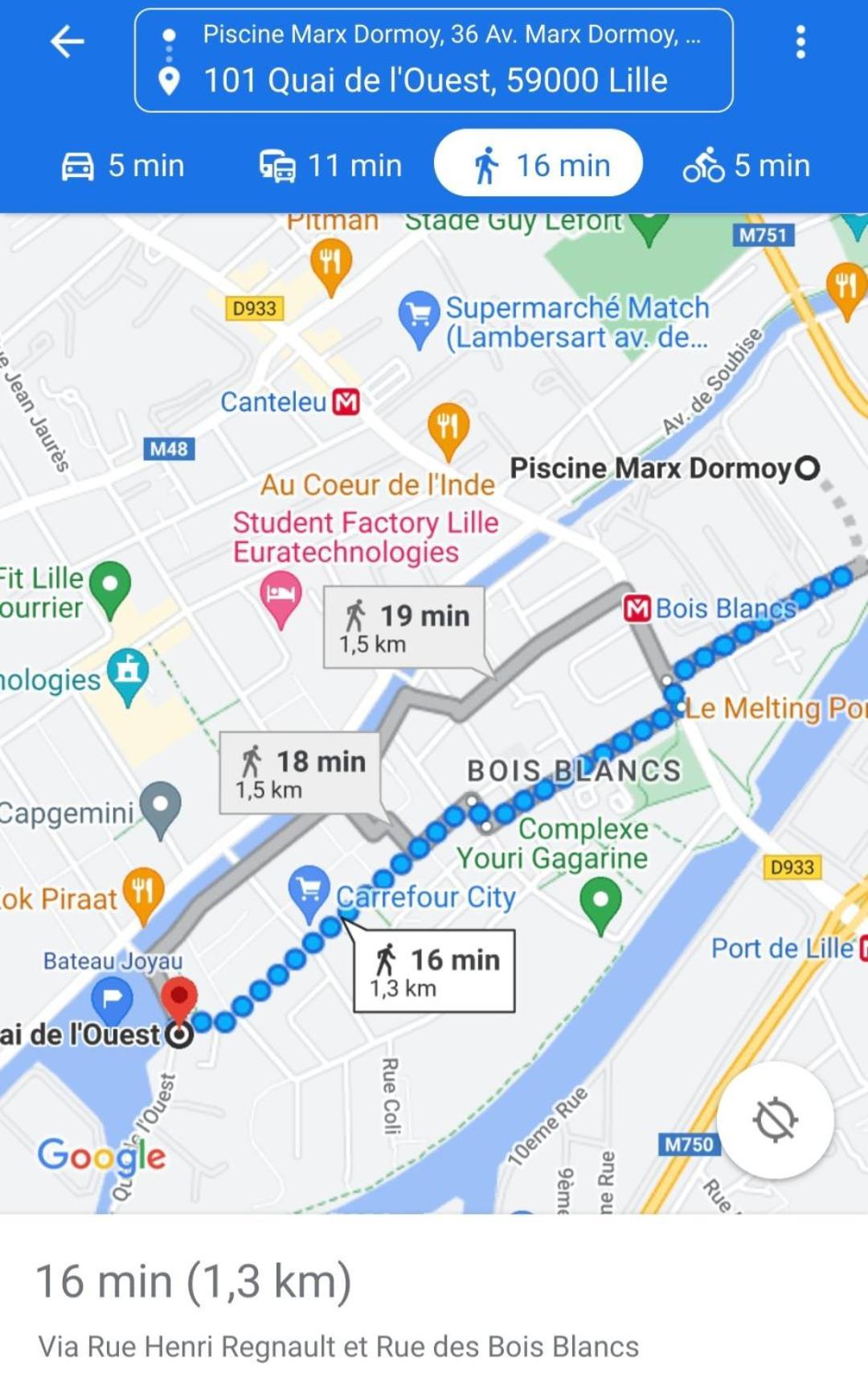 Apartament Bateau Peniche Lille - Euratechnologie Zewnętrze zdjęcie